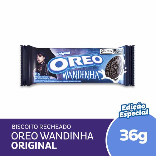 Biscoito Recheado Oreo Original Wandinha 36g