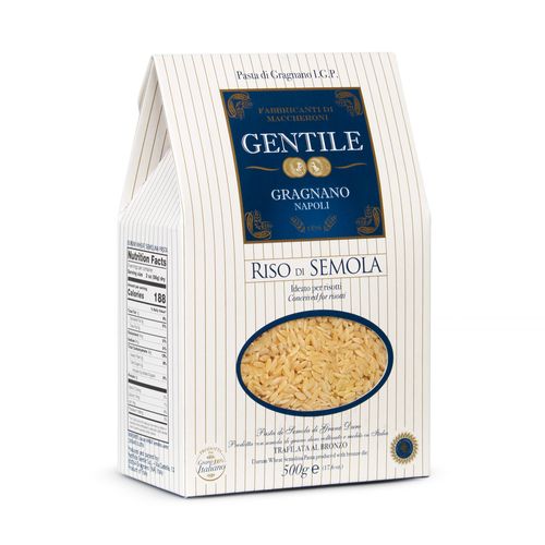 Massa Italiana Gentile Riso Di Sêmola 500g