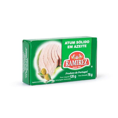Atum Português Sólido em Azeite Ramirez Lata 120g