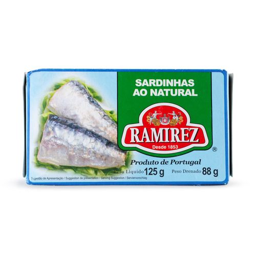 Sardinha ao Natural Portuguesa Ramirez 88g