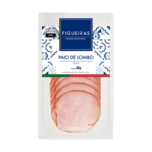 Paio de Lombo em Fatias Figueiras 80g