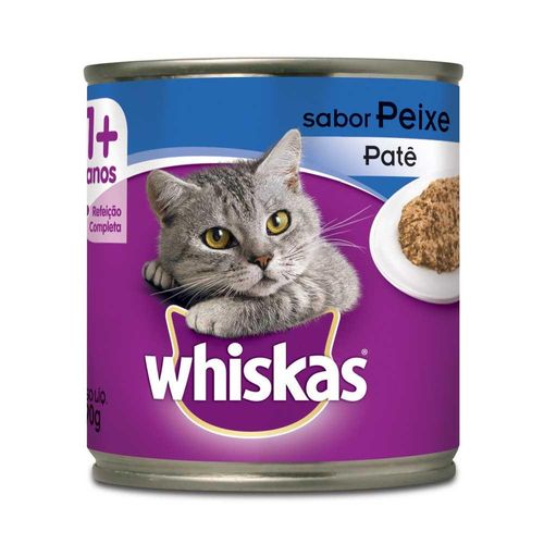 Ração para Gatos Whiskas Peixe Lata 290g