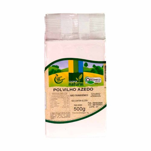 Polvilho Azedo Coopernatural Orgânico 500g