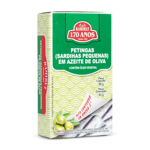Sardinhas Pequenas Portuguesas Ramirez 63g