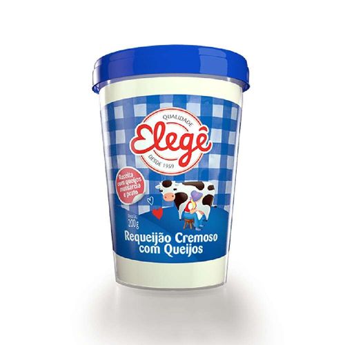 Requeijão Cremoso Elegê Copo 200g