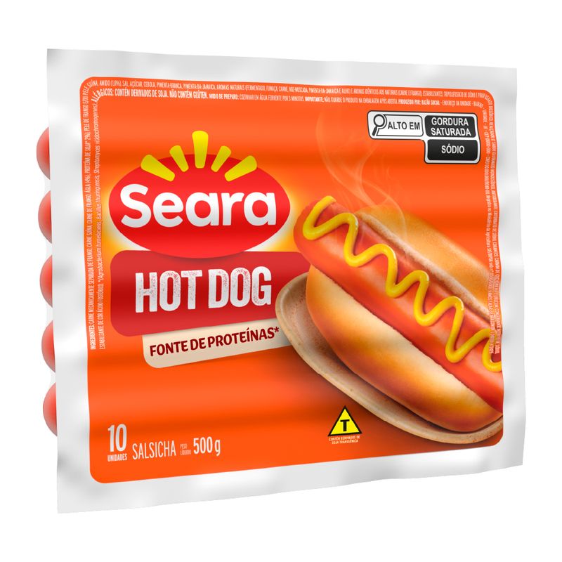 Salsicha-Para-Hot-Dog-Seara-Pacote-Com-10-Unidades-500g