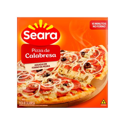 Pizza Calabresa Seara 460g