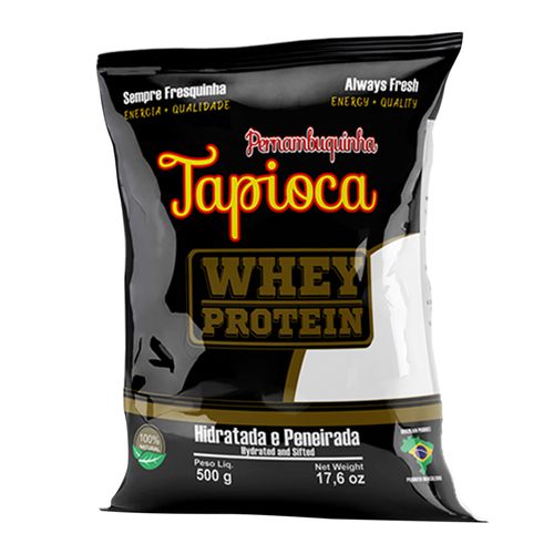 Tapioca com Whey Protein Pernambuquinha 500g