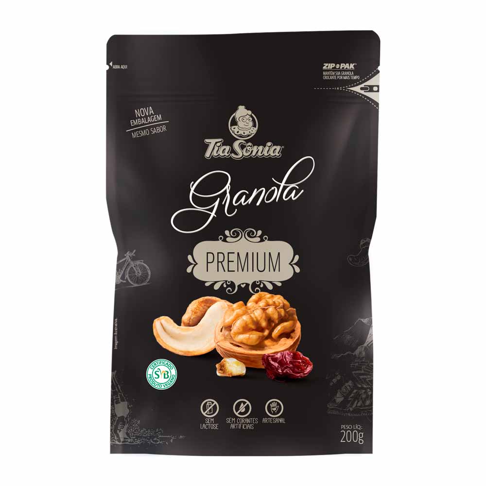 Granola Tia Sônia Low Carb Premium 200g Zona Sul