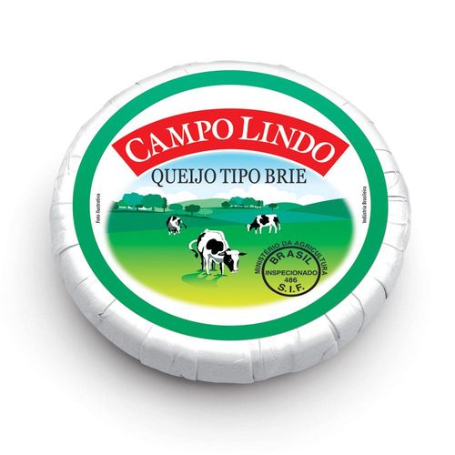 Queijo Tipo Brie Pedaço Campo Lindo 150g