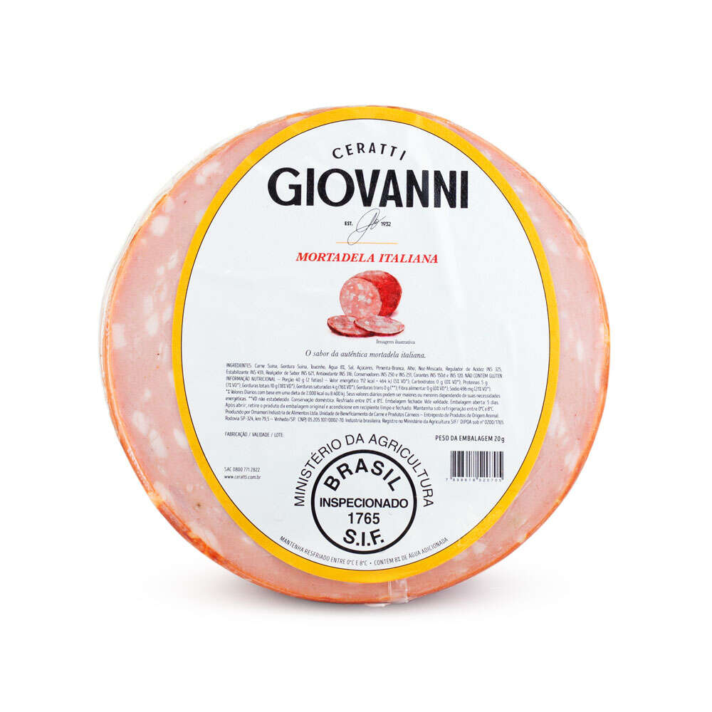 Mortadela Italiana em Fatias Ceratti 150g Zona Sul