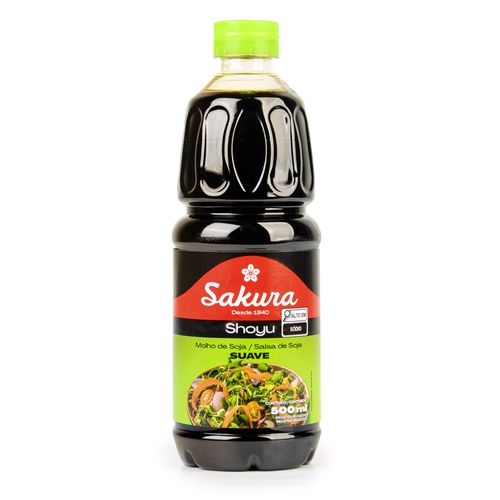 Molho Shoyu Suave Sakura 500ml