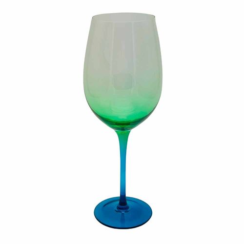 Jogo 2 Taças Vinho Palm Verde Fracalanza 550ml