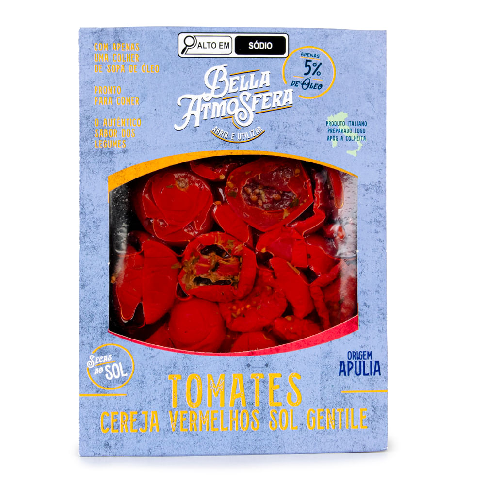 Tomate Cereja Amarelo Italiano Bella Atmosfera Viander 250g