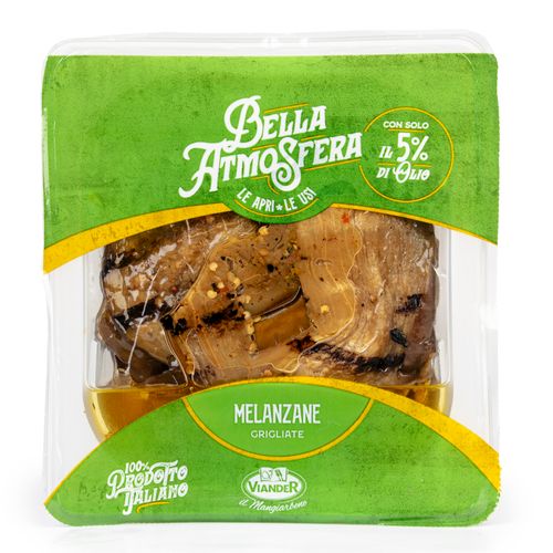 Berinjelas em Conservas Italianas Bella Atmosfera Viander 950g