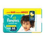 Fralda Descartável Pampers Confort Sec XXXG 44 Unidades