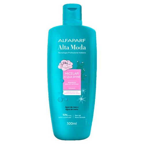 Shampoo Alfaparf Alta Moda Micelar Acqua Shine 300ml