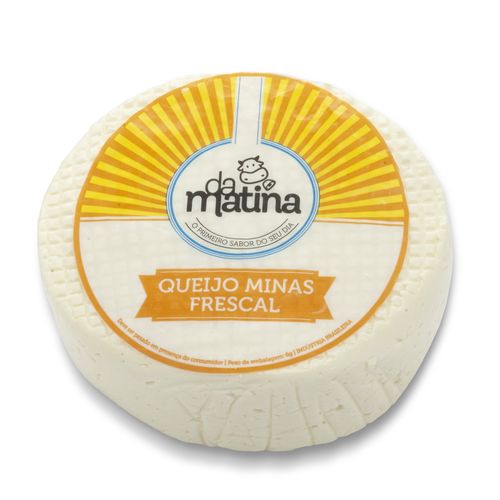 Queijo Minas Frescal Pedaço Com Sal Da Matina 500g