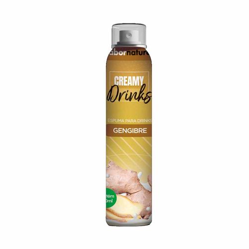 Espuma Spray Gengibre Creamy Drinks