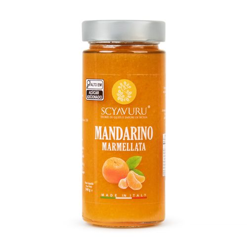 Geleia Italiana Scyavuru Tangerina Vidro 340g