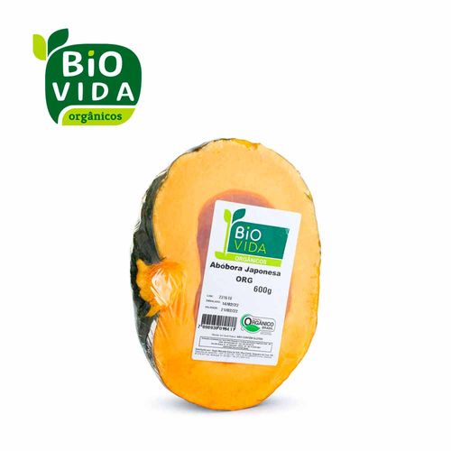 Abóbora Japonesa Orgânica Bio Vida 600g