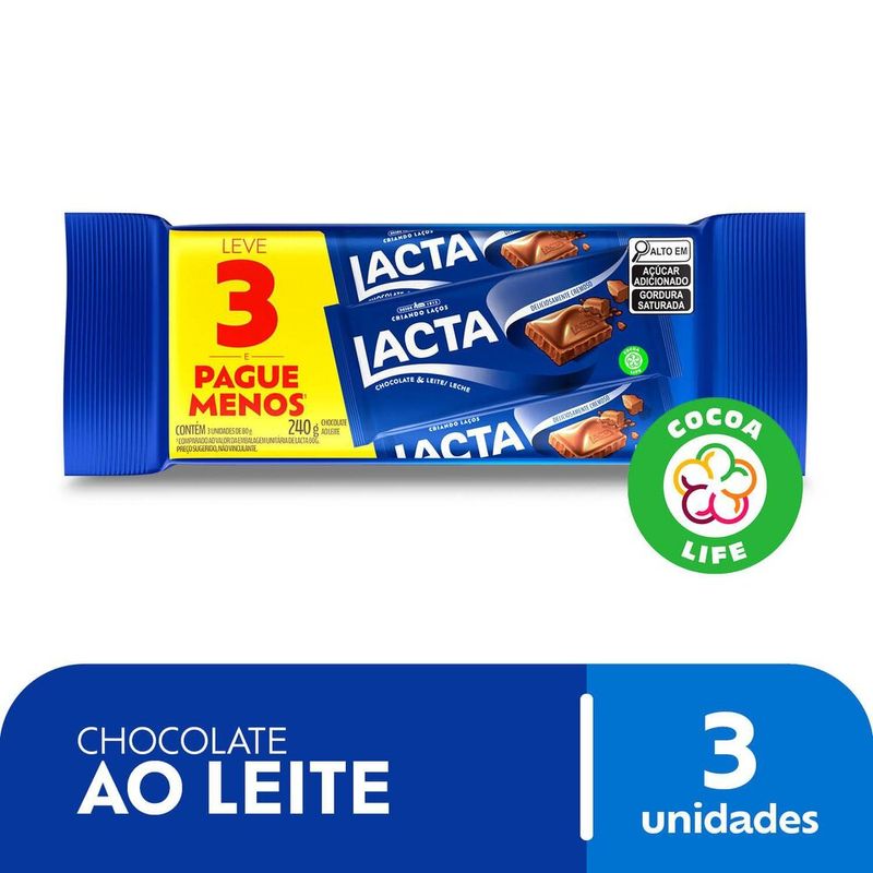 Pack-Chocolate-Ao-Leite-Lacta-Leve-Mais-Pague-Menos-240g