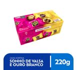 Bombom Sonho de Valsa + Ouro Branco Caixa 220g