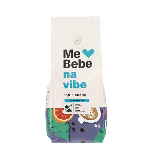 Café Moído Equilibrado Me Bebe Na Vibe 250g