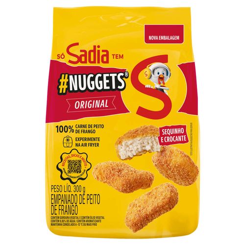 Empanado De Frango Sadia Nuggets Tradicional 300g