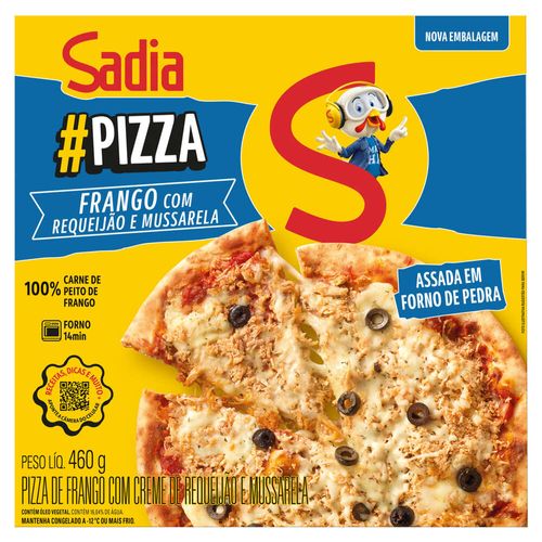 Pizza Frango com Requeijão e Mussarela Sadia Caixa 460g
