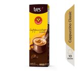 Cápsulas de Cappuccino Classic 3 Corações com 10 Unidades