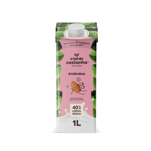 Bebida Vegetal de Amêndoa A Tal da Castanha 1L