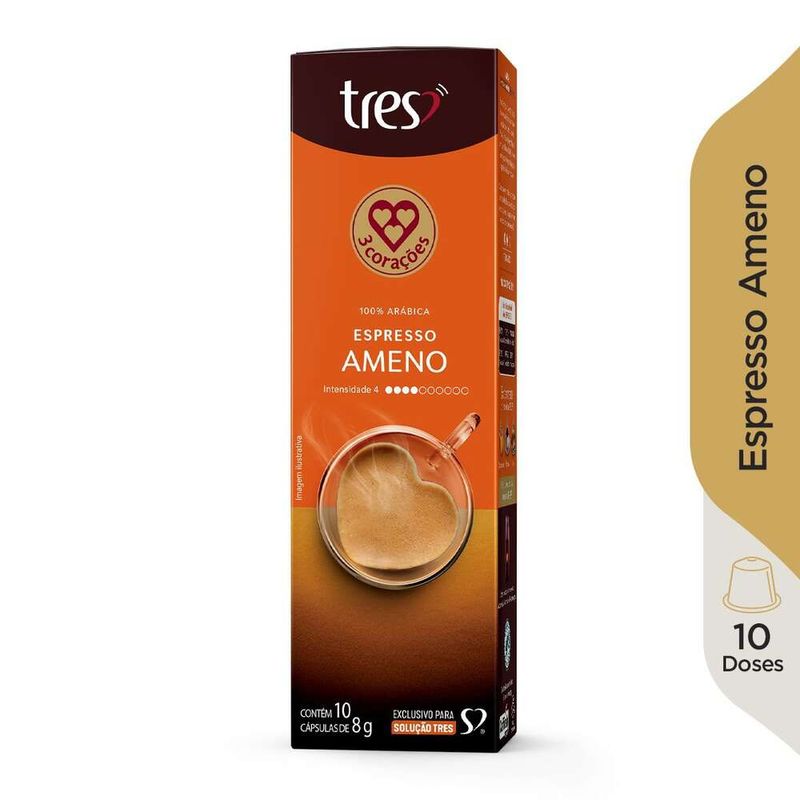 Cafe-em-Capsula-Torrado-e-Moido-Espresso-Ameno-Tres-Caixa-80g-10-Unidades