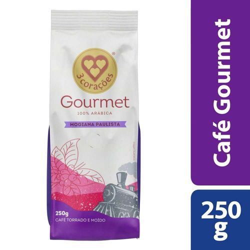 Café Moído Gourmet Mogiana Paulista 3 Corações 250g