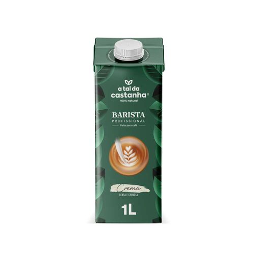 Bebida Vegetal Castanha de Caju e Aveia Barista A Tal da Castanha 1L