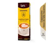 Cápsulas de Cappuccino Havanna 3 Corações com 10 Unidades