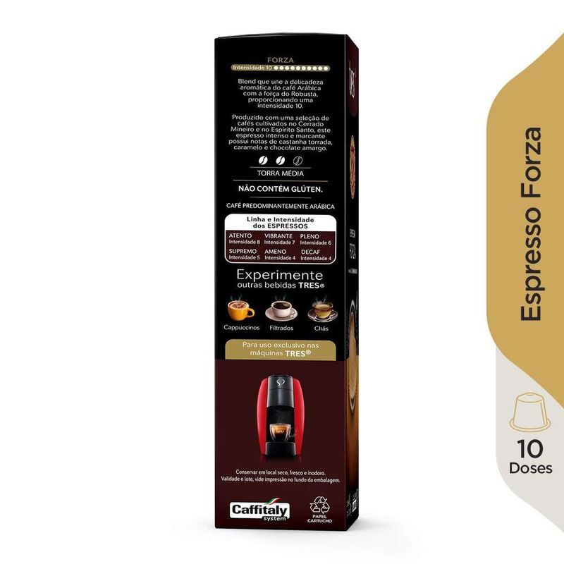 Capsulas-de-Cafe-Tres-Espresso-Forza-Caixa-com-10-Unidades-8g-cada