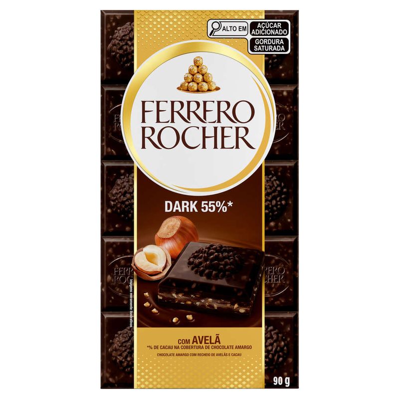 Tablete-Ferrero-Rocher-Dark-com-Avela-90g