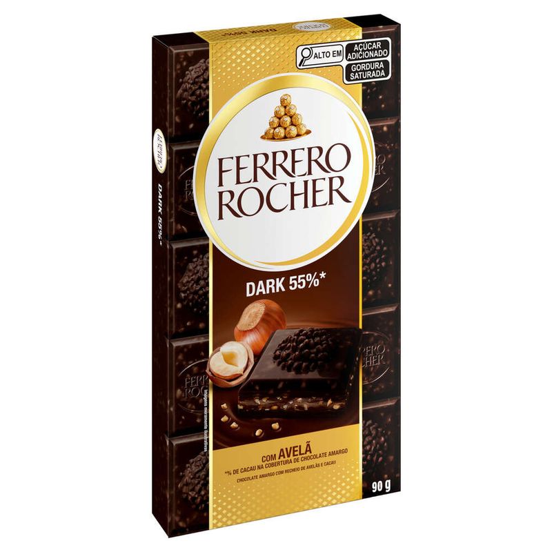 Tablete-Ferrero-Rocher-Dark-com-Avela-90g