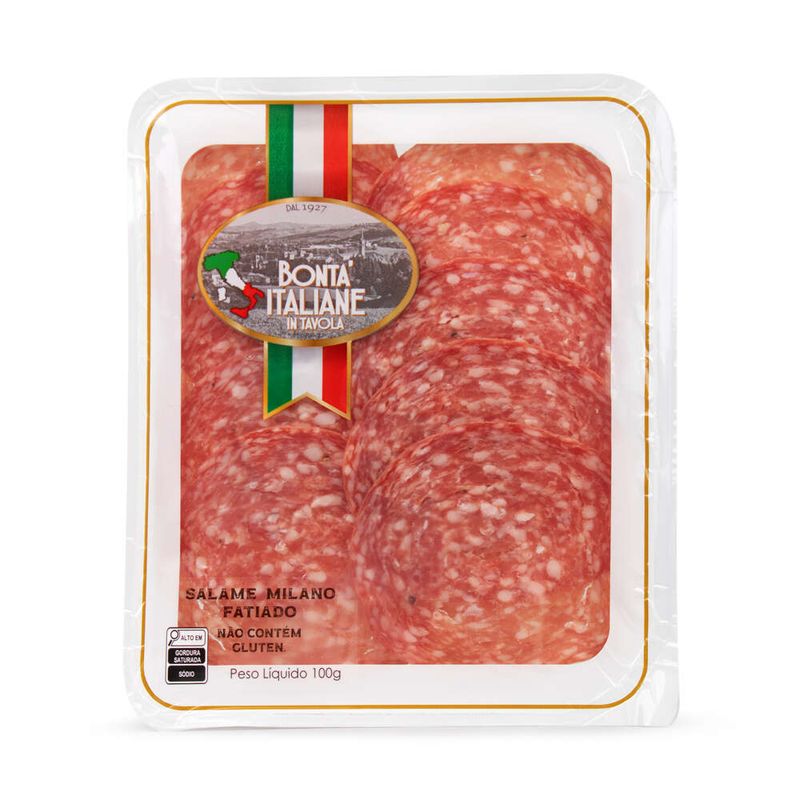 Salame-Italiano-Milano-em-Fatias-Bonta-Italiane-100g