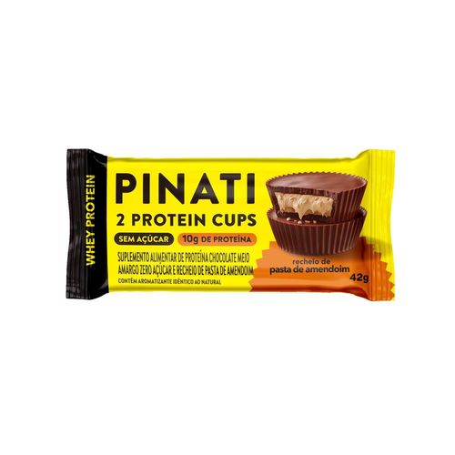 Suplemento Alimentar Protein Cups Pinati Pasta de Amendoim 42g