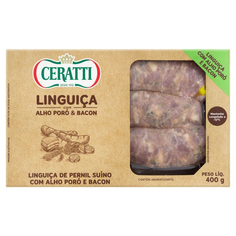 Linguica-com-Alho-Poro-e-Bacon-Ceratti-400g