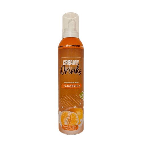 Espuma para Drinks Tangerina Creamy Drinks 190g