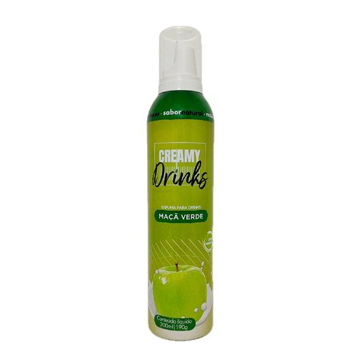 Espuma para Drinks Maçã Verde Creamy Drinks 190g