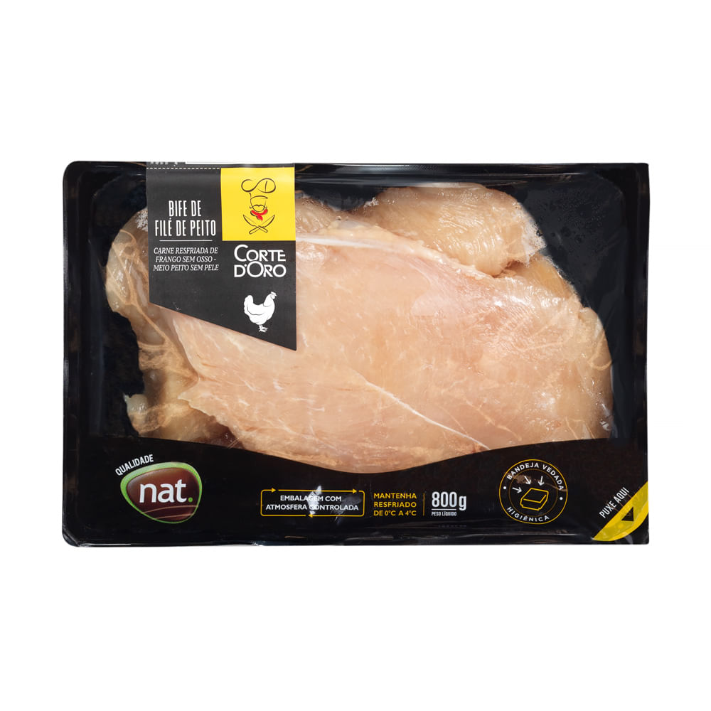 Peito de Frango em Filés Resfriado D Oro 800g