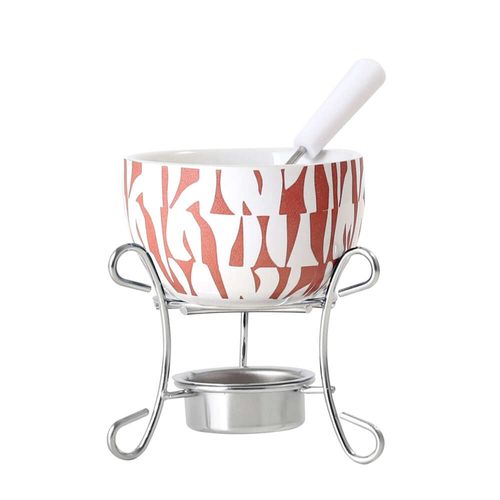 Aparelho de Fondue Cerâmica Fracalanza 3 Peças