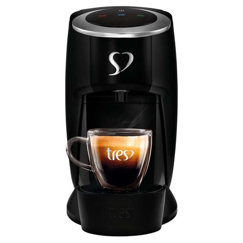 Máquina de Café Espresso Automática Preta G2 Touch 560ml Tres 127V