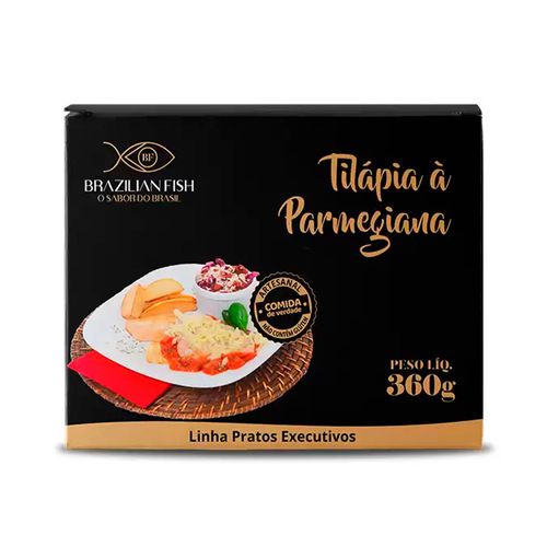Filé de Tilápia Parmegiana Brazilian Fish 360g
