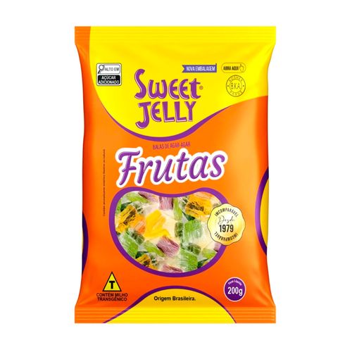 Bala De Alga Marinha Sweet Jelly Pacote 200g