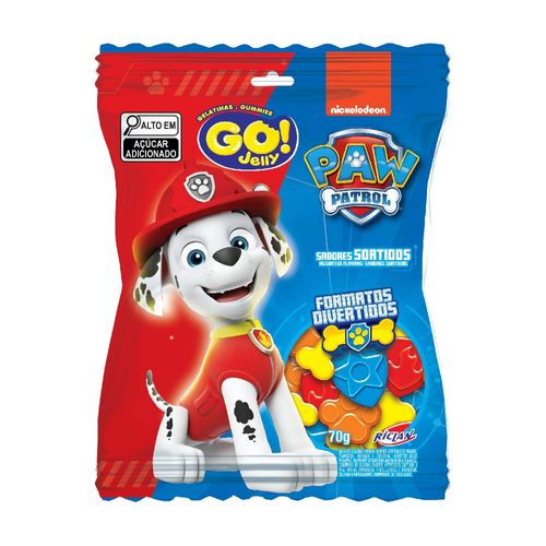 Bala Go Jelly Patrulha Canina 70g